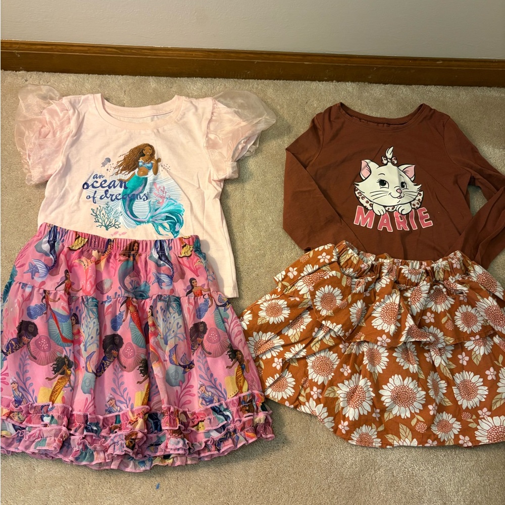 Girls Bundle Outfits Size 5T